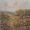 1083 Dorset summer 8 x 8 inches (click to enlarge)