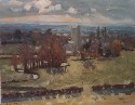 1042 Afternoon light, Somerset  8 x 10 inches (click to enlarge)