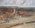 1088 View from Sparkford Hill, Somerset  8 x 10 inches (click to enlarge)
