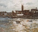1019 Low tide, Penzance  10 x 12 inches (click to enlarge)