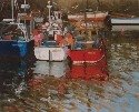 1028 Reflections, Porthleven  10 x 12 inches (click to enlarge)