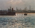 964 Sunlight, Southampton Water  16 x 20 inches (click to enlarge)