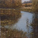 1098 Quietly flows the Stour  36 x 36 inches (click to enlarge)